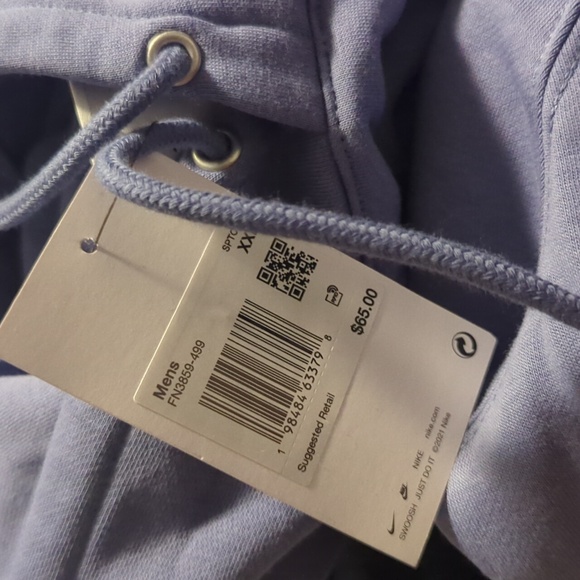 Nike Club Pullover Fleece Hoodie- XXL - Picture 5 of 12